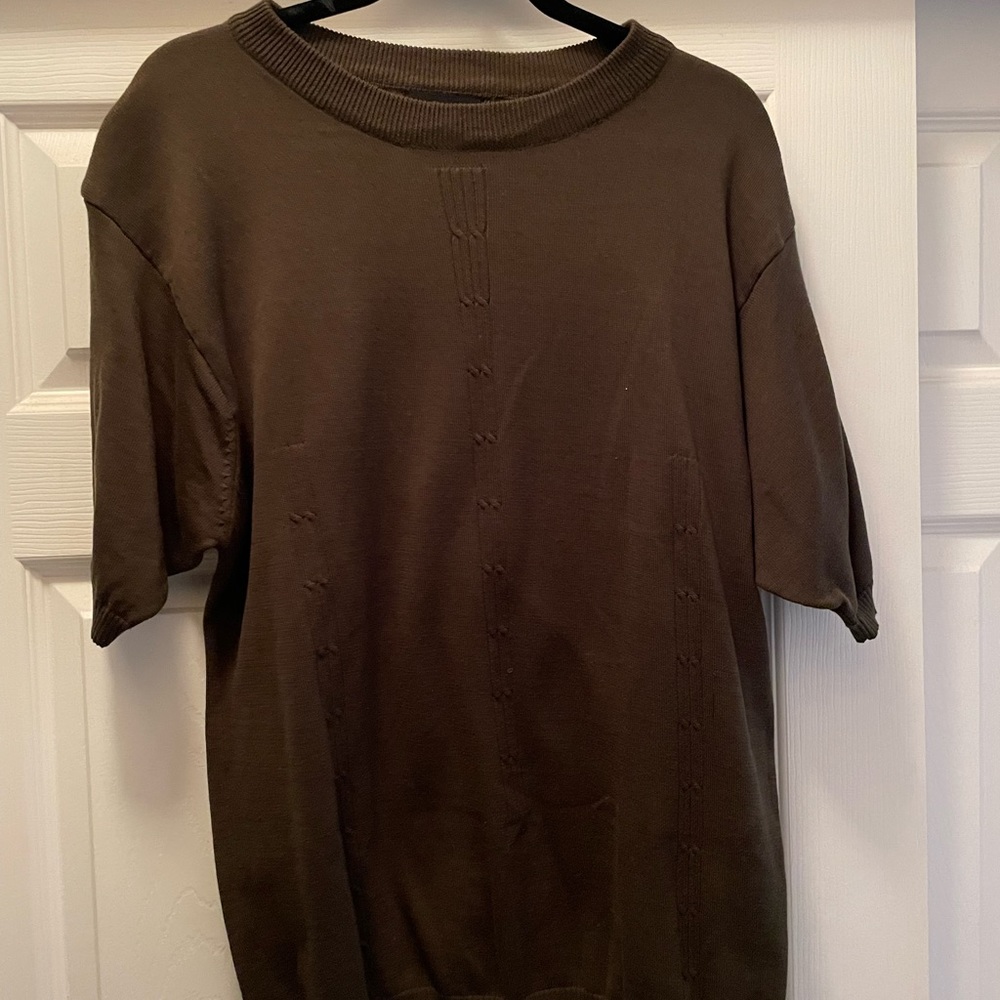 Olive green dress shirt